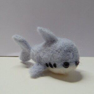 Needle Felted Baby Shark